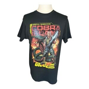 GI Joe Cobra Island Special Missions Black Graphic‎ T-Shirt Nordstrom Mens L